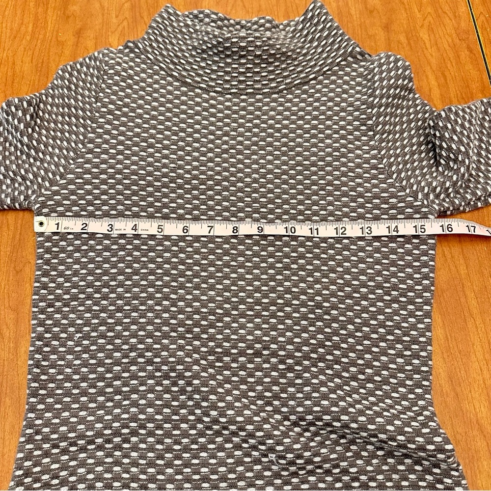 Boden Wool Blend Midi Sweater Dress Size 6 Long Office Cozy Mod Winter Holiday - Picture 6 of 10